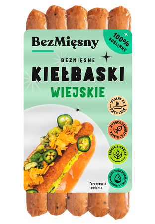 Salsicce rustiche vegetali 180 g - Senza carne